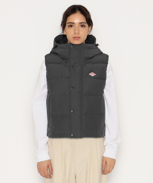 DANTON（ダントン）の「WOMEN'S HOODED DOWN VEST（ダウンベスト