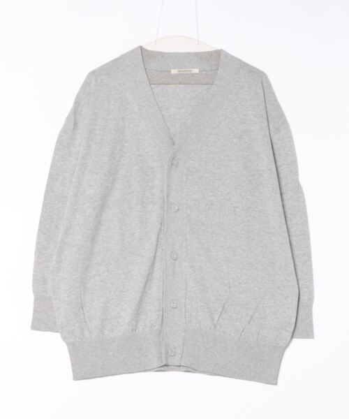 THEATRE PRODUCTS（シアタープロダクツ）の「THEATREPRODUCTSシンボルマーク刺繍カーディガン（カーディガン/ボレロ・レディース・ホワイト/ブラック/グレー・FREE）」の14枚目の写真