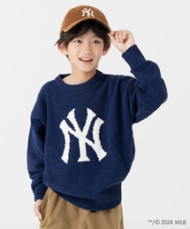 MLB（メジャーリーグベースボール）の「MLB ロゴ モールニットセーター（ニット/セーター）」
