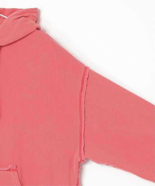 VENCEEXCHANGE(ヴァンスエクスチェンジ)の「裏毛ピグメントジップパーカー(パーカー・メンズ・レッド/チャコール/カーキ・L/M)」の16枚目の写真