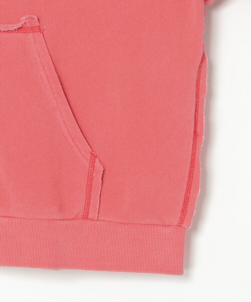 VENCEEXCHANGE(ヴァンスエクスチェンジ)の「裏毛ピグメントジップパーカー(パーカー・メンズ・レッド/チャコール/カーキ・L/M)」の18枚目の写真