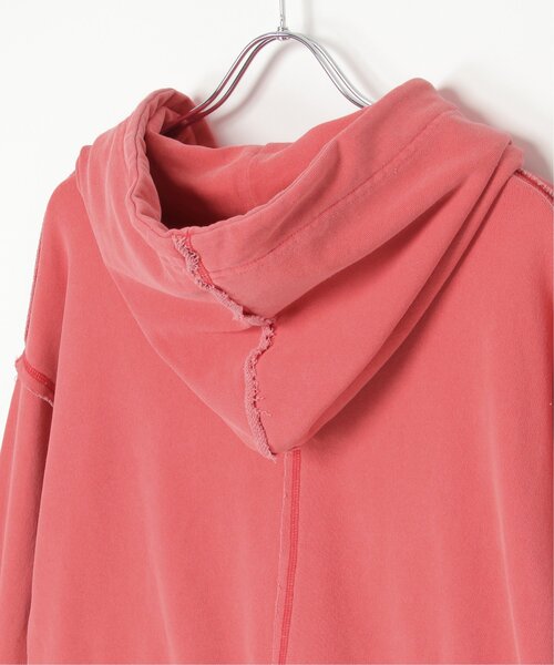 VENCEEXCHANGE(ヴァンスエクスチェンジ)の「裏毛ピグメントジップパーカー(パーカー・メンズ・レッド/チャコール/カーキ・L/M)」の20枚目の写真