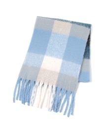 GLOBAL WORK | 静電軽減チェックストール/145521(マフラー)