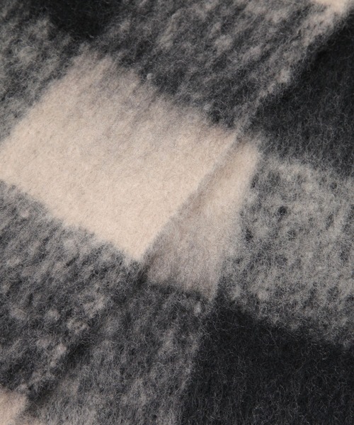 GLOBAL WORK(グローバルワーク)の「静電軽減チェックストール/145521(マフラー・レディース・イエロー/ブラック/ブルー/パープル/オレンジ・ONE SIZE)」の22枚目の写真