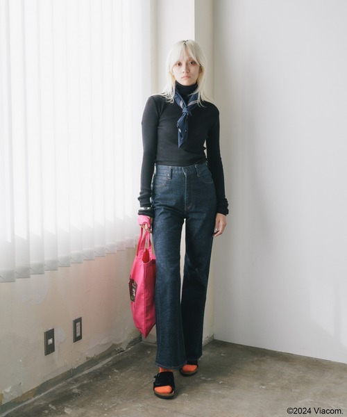 PARKS TOKYO SELECT（パークストウキョウセレクト）の「EMILY IN PARIS × FUDGE / TOTE BAG（トートバッグ・レディース・ピンク系/アイボリー/ネイビー/ダークグリーン・FREE）」の8枚目の写真