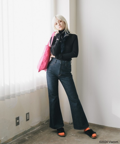 PARKS TOKYO SELECT（パークストウキョウセレクト）の「EMILY IN PARIS × FUDGE / TOTE BAG（トートバッグ・レディース・ピンク系/アイボリー/ネイビー/ダークグリーン・FREE）」の9枚目の写真