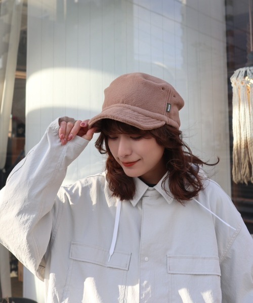 PHATEE（ファッティー）の「【PHATEE】ファティー HALF CAP RECYCLED FLEECE（キャップ・メンズ・ベージュ/オリーブ/グレー・ONE SIZE）」の3枚目の写真