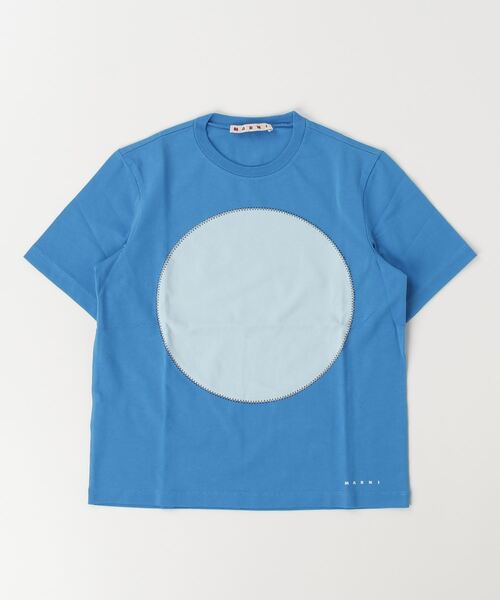 MARNI(マルニ)の「MARNI(マルニ)Kids & Junior サークル半袖Tシャツカットソー(Tシャツ/カットソー・キッズ・ブルー/ライトピンク・4Y/6Y/8Y/10Y/12Y/14Y)」の8枚目の写真