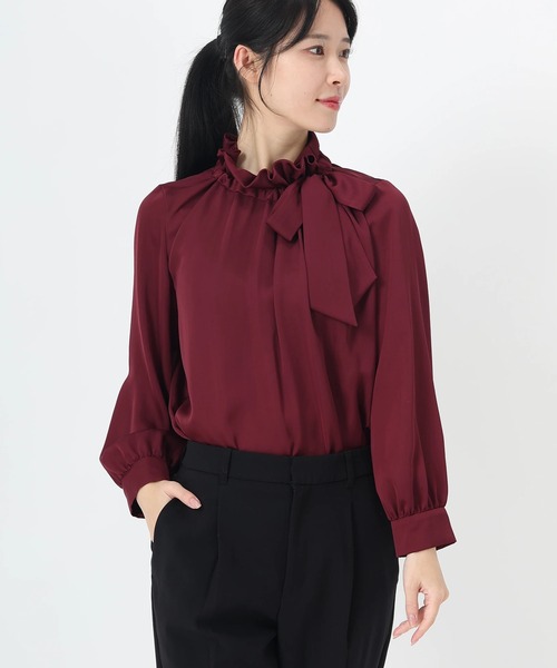 セレモニー・オフィスシーンにおすすめなアイテム ギャザーフリル