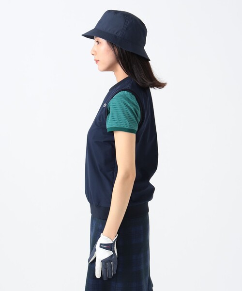 PURPLE LABEL / ストレッチ クロスVネックベスト