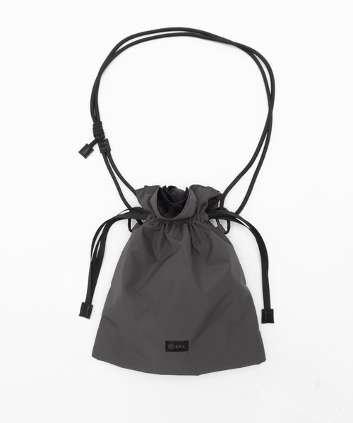 SML(エスエムエル)の「MULTI POCKET DRAWSTRING M / 巾着(ショルダーバッグ・レディース・ブラック/グレー・FREE)」の14枚目の写真