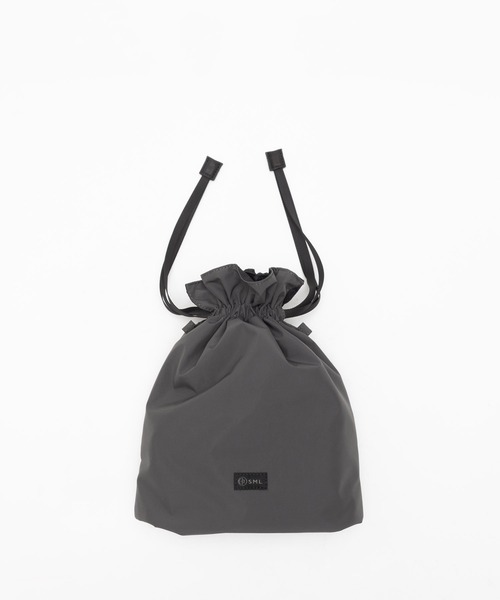 SML(エスエムエル)の「MULTI POCKET DRAWSTRING M / 巾着(ショルダーバッグ・レディース・ブラック/グレー・FREE)」の15枚目の写真