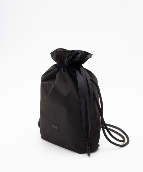 SML(エスエムエル)の「MULTI POCKET DRAWSTRING M / 巾着(ショルダーバッグ・レディース・ブラック/グレー・FREE)」の9枚目の写真