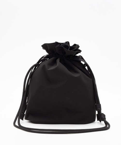 SML(エスエムエル)の「MULTI POCKET DRAWSTRING M / 巾着(ショルダーバッグ・レディース・ブラック/グレー・FREE)」の10枚目の写真