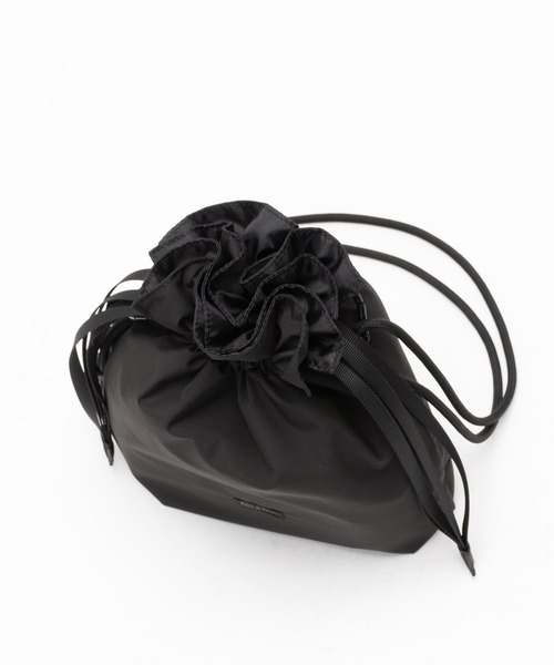 SML(エスエムエル)の「MULTI POCKET DRAWSTRING M / 巾着(ショルダーバッグ・レディース・ブラック/グレー・FREE)」の11枚目の写真