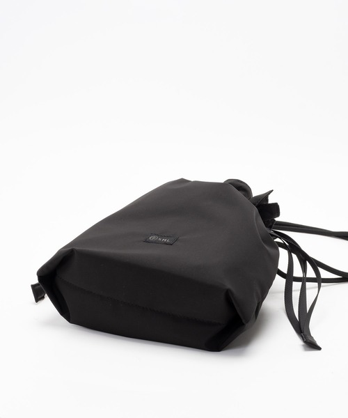 SML(エスエムエル)の「MULTI POCKET DRAWSTRING M / 巾着(ショルダーバッグ・レディース・ブラック/グレー・FREE)」の12枚目の写真