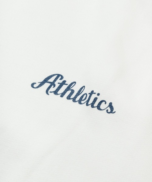 Sandinista(サンディニスタ)の「Athletic Hooded Sweatshirt / アスレチック裏毛パーカー(パーカー・メンズ・ホワイト/ネイビー/ヘザーグレー/ブラック・LARGE/MEDIUM/X-LARGE)」の5枚目の写真