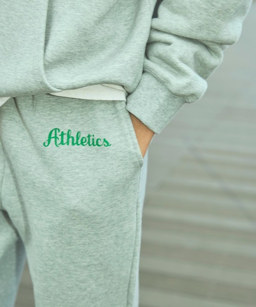 Sandinista(サンディニスタ)の「Athletic Hooded Sweatshirt / アスレチック裏毛パーカー(パーカー・メンズ・ホワイト/ネイビー/ヘザーグレー/ブラック・LARGE/MEDIUM/X-LARGE)」の19枚目の写真