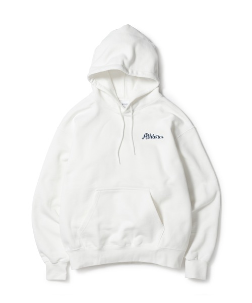 Sandinista(サンディニスタ)の「Athletic Hooded Sweatshirt / アスレチック裏毛パーカー(パーカー・メンズ・ホワイト/ネイビー/ヘザーグレー/ブラック・LARGE/MEDIUM/X-LARGE)」の20枚目の写真