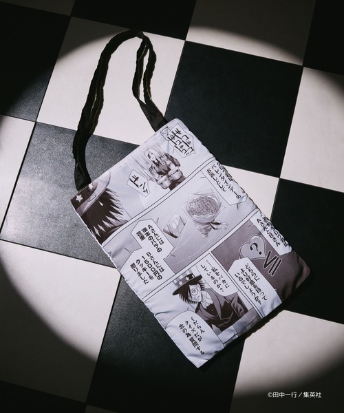 ヤングジャンプ45周年】ジャンケットバンクエコバッグ コミック型の