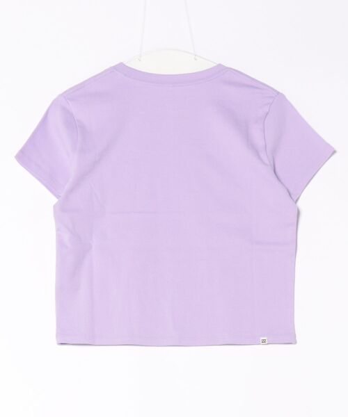 BILLABONG（ビラボン）の「BILLABONG/ビラボン ミニTシャツ BF013-215（Tシャツ/カットソー・レディース・イエロー/パープル/ブラック×ホワイト/ホワイト×ピンク・L/M）」の19枚目の写真