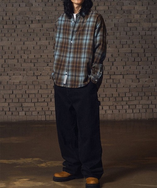 F.ILLUMINATE（フィルミネイト）の「【UNISEX】F.ILLUMINATE／GADIチェックシャツ（シャツ/ブラウス・レディース・ブルー・SMALL/MEDIUM）」の14枚目の写真