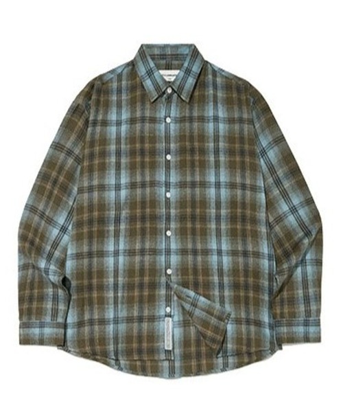 F.ILLUMINATE（フィルミネイト）の「【UNISEX】F.ILLUMINATE／GADIチェックシャツ（シャツ/ブラウス・レディース・ブルー・SMALL/MEDIUM）」の16枚目の写真