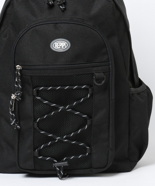 repipi armario（レピピ アルマリオ）の「コードツキバックパック（ショルダーバッグ・キッズ・アイボリー/ブラック/グレー系その他/グレー系/ホワイト系/ブラック系・FREE）」の10枚目の写真