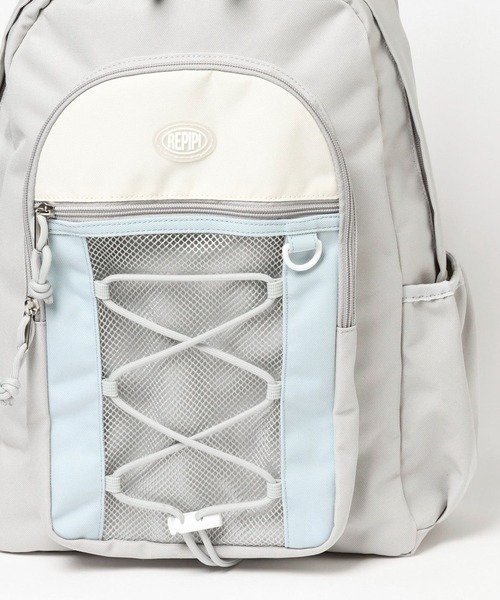 repipi armario（レピピ アルマリオ）の「コードツキバックパック（ショルダーバッグ・キッズ・アイボリー/ブラック/グレー系その他/グレー系/ホワイト系/ブラック系・FREE）」の11枚目の写真