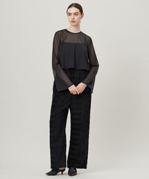 ICB（アイシービー）の「ダイヤカットジャカード オールインワン（つなぎ/オールインワン）」