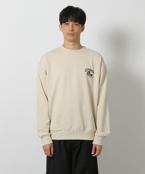 LAKOLE（ラコレ）の「アソート柄スウェットプルオーバー / 283132（スウェット・メンズ・チャコール/ネイビー/ホワイト・MEDIUM/LARGE）」の11枚目の写真