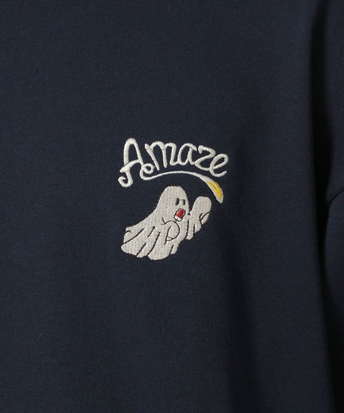 LAKOLE（ラコレ）の「アソート柄スウェットプルオーバー / 283132（スウェット・メンズ・チャコール/ネイビー/ホワイト・MEDIUM/LARGE）」の22枚目の写真