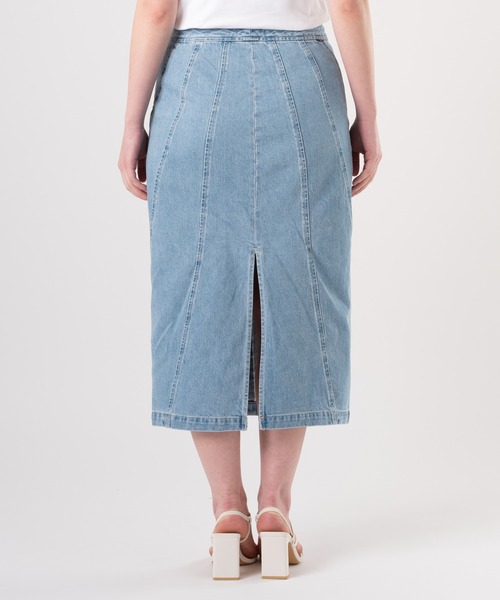 Levi's（リーバイス）の「Levi's/リーバイス BLUETAB(TM) SEAMED スカート ミディアムインディゴ（デニムスカート・レディース・インディゴブルー・XS/S/M）」の14枚目の写真