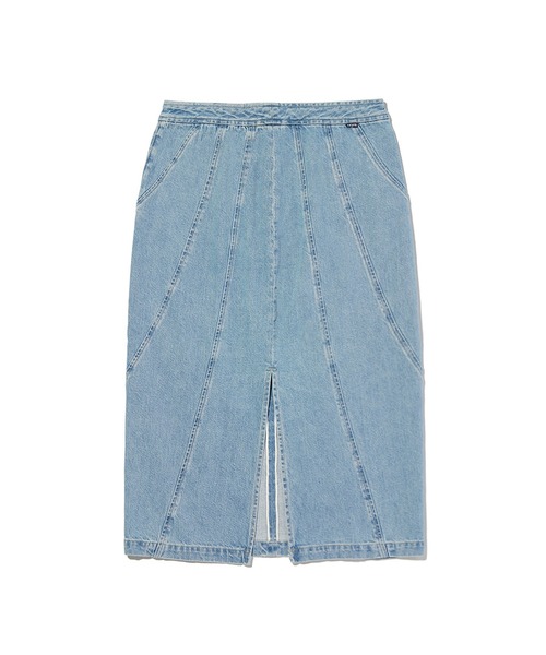 Levi's（リーバイス）の「Levi's/リーバイス BLUETAB(TM) SEAMED スカート ミディアムインディゴ（デニムスカート・レディース・インディゴブルー・XS/S/M）」の9枚目の写真