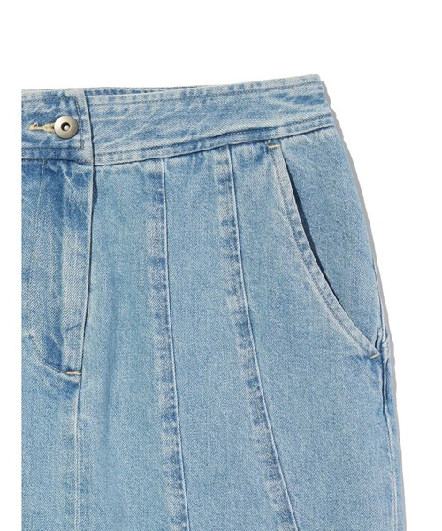 Levi's（リーバイス）の「Levi's/リーバイス BLUETAB(TM) SEAMED スカート ミディアムインディゴ（デニムスカート・レディース・インディゴブルー・XS/S/M）」の7枚目の写真