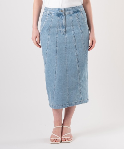 Levi's（リーバイス）の「Levi's/リーバイス BLUETAB(TM) SEAMED スカート ミディアムインディゴ（デニムスカート・レディース・インディゴブルー・XS/S/M）」の21枚目の写真