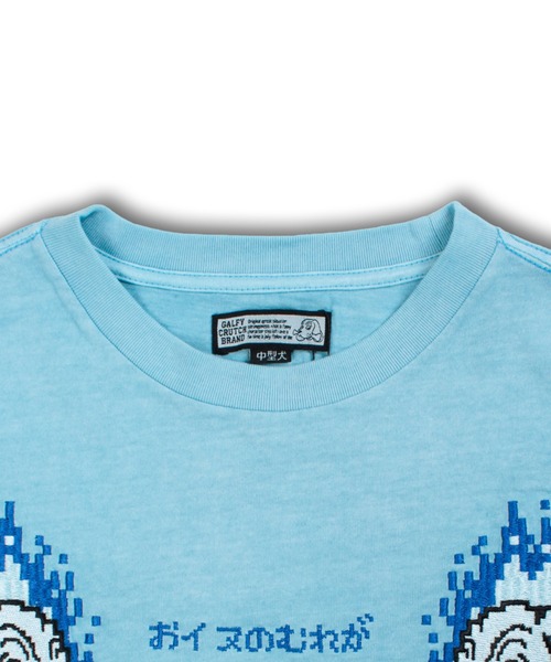 GALFY(ガルフィー)の「【GALFY/ガルフィー】ガルクエTee(Tシャツ/カットソー・メンズ・ホワイト/ライトブルー/スミクロ・L/XL)」の10枚目の写真