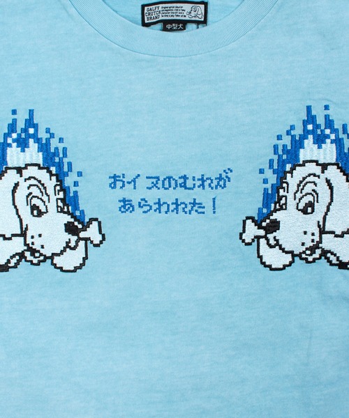 GALFY(ガルフィー)の「【GALFY/ガルフィー】ガルクエTee(Tシャツ/カットソー・メンズ・ホワイト/ライトブルー/スミクロ・L/XL)」の13枚目の写真