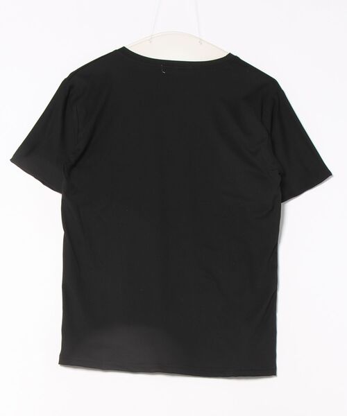 Asterellivi(アステレリビ)の「プリント半袖カットソー(Tシャツ/カットソー・レディース・ブラック/グレー・FREE)」の7枚目の写真