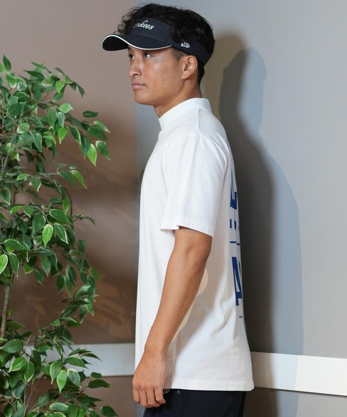 NEW ERA(ニューエラ)の「NEW ERA GOLF/ニューエラゴルフ ポロシャツ スポーツウェア 14391506/14391508/14391509(ポロシャツ・メンズ・ホワイト/ライトブルー/ネイビー・M/L/XL)」の5枚目の写真