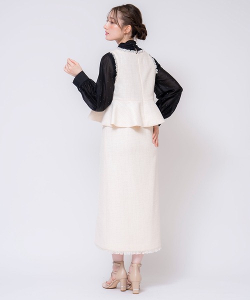 Noela（ノエラ）の「アソートボウタイブラウス（シャツ/ブラウス・レディース・ブラック/オフホワイト/サックスブルー/その他1・フリー）」の14枚目の写真