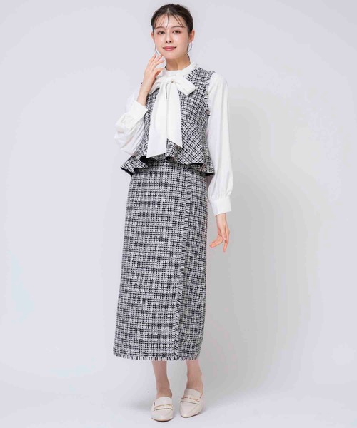 Noela（ノエラ）の「アソートボウタイブラウス（シャツ/ブラウス・レディース・ブラック/オフホワイト/サックスブルー/その他1・フリー）」の19枚目の写真
