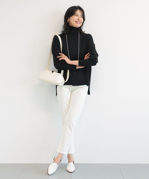 ADD CULUMN（アドカラム）の「BARNYARDSTORM / 【ADDCULUMN / アドカラム】 / FIGRE ボディBAG（ショルダーバッグ・レディース・ホワイト/ブラック・FREE）」の19枚目の写真