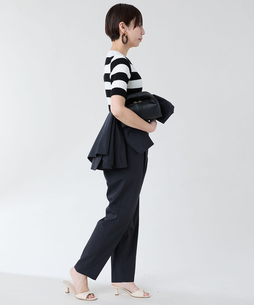 VERMEIL par iena DINER Random rib プルオーバー stretch random RIB プルオーバー（Tシャツ／カットソー