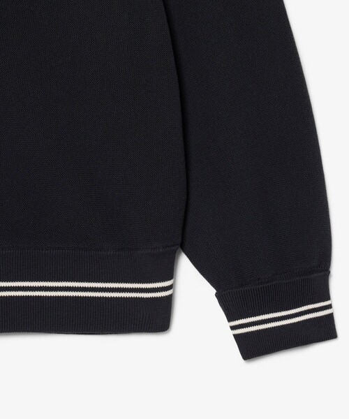 LACOSTE(ラコステ)の「リブニットステッチコットンニットカーディガン(カーディガン/ボレロ・メンズ・ライトブルー/ブラック/オフホワイト・2/4/3/5)」の19枚目の写真