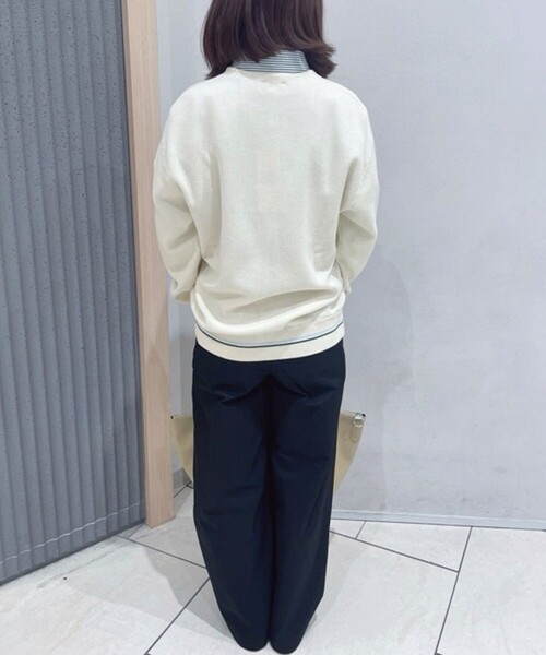 LACOSTE(ラコステ)の「リブニットステッチコットンニットカーディガン(カーディガン/ボレロ・メンズ・ライトブルー/ブラック/オフホワイト・2/4/3/5)」の8枚目の写真