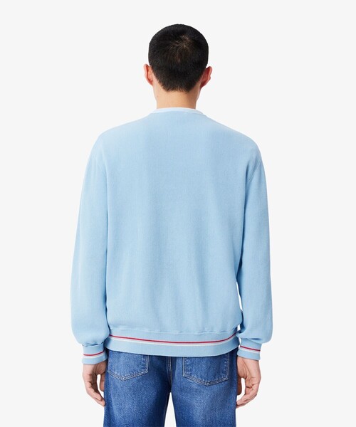 LACOSTE(ラコステ)の「リブニットステッチコットンニットカーディガン(カーディガン/ボレロ・メンズ・ライトブルー/ブラック/オフホワイト・2/4/3/5)」の12枚目の写真