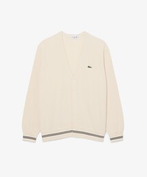 LACOSTE（ラコステ）の「リブニットステッチコットンニットカーディガン（カーディガン/ボレロ）」