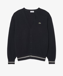 LACOSTE（ラコステ）の「リブニットステッチコットンニットカーディガン（カーディガン/ボレロ）」