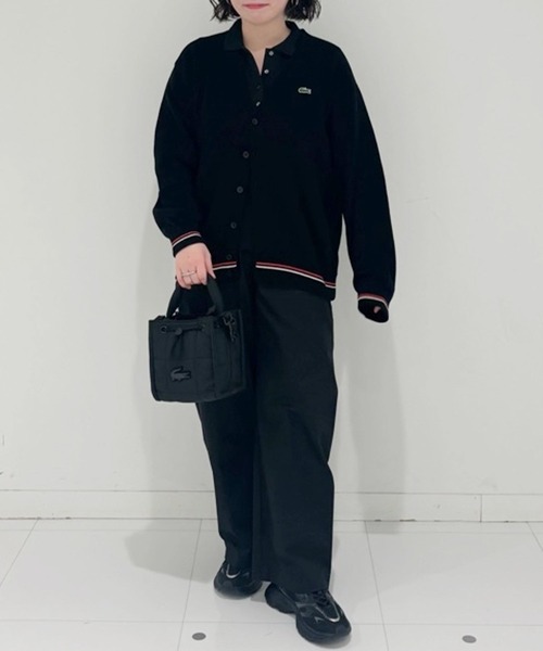 LACOSTE（ラコステ）の「リブニットステッチコットンニットカーディガン（カーディガン/ボレロ・メンズ・ライトブルー/ブラック/オフホワイト・2/4/3/5）」の22枚目の写真